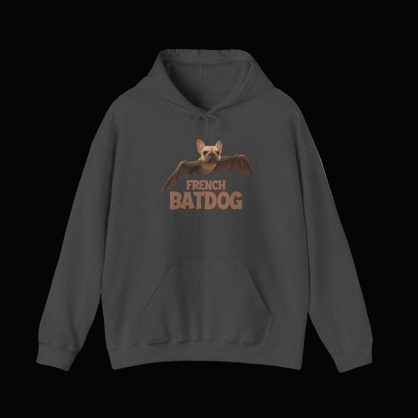 Batdog French Bulldog Halloween Hoodie - Spooky Season Funny Sweatshirt