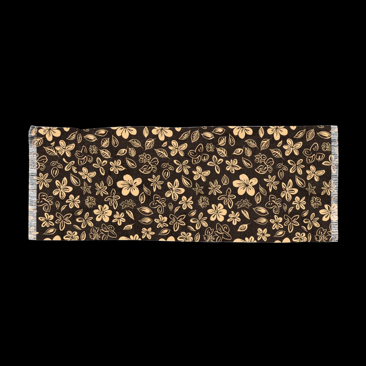 Match your Pet! -Elegant Floral Light Scarf