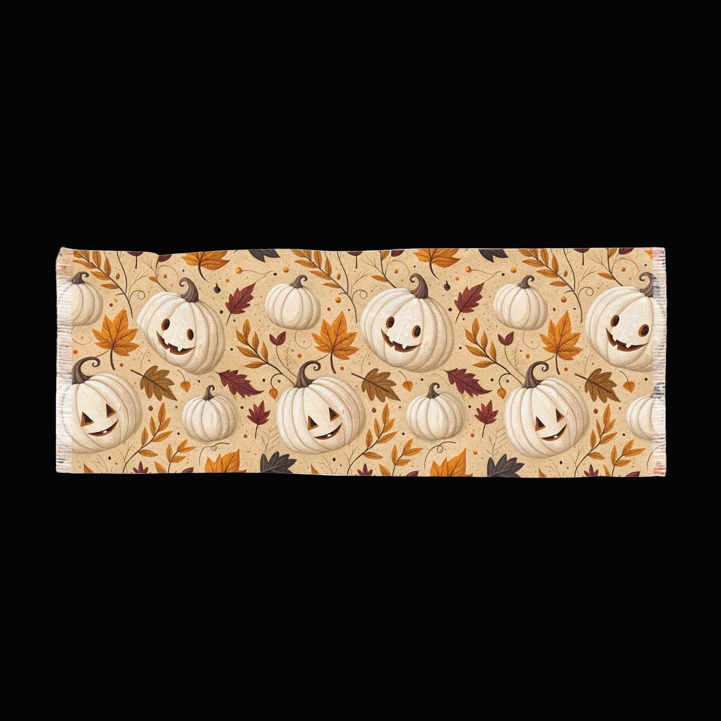 Match Your Pet! Autumn Pumpkin Light Scarf