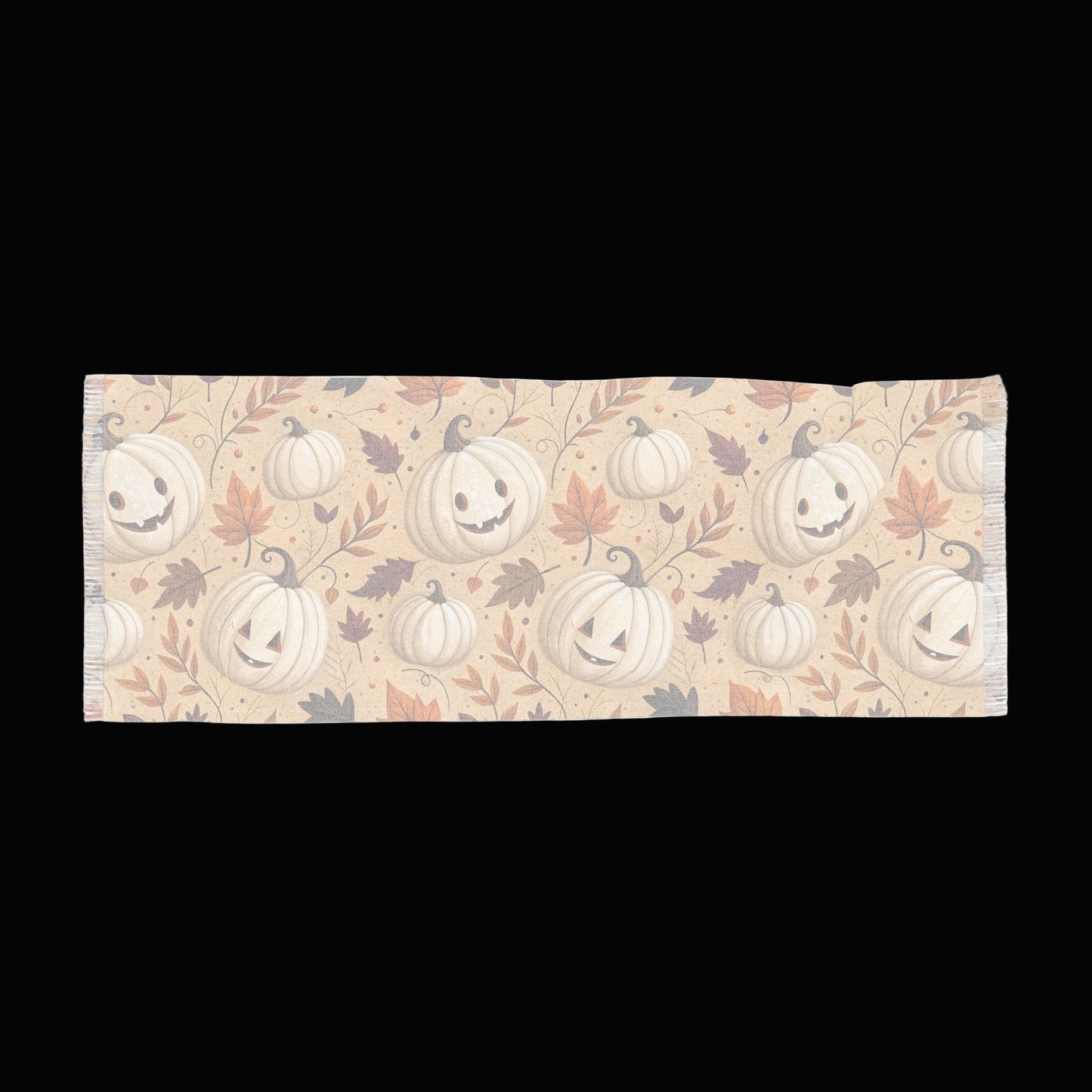 Match Your Pet! Autumn Pumpkin Light Scarf