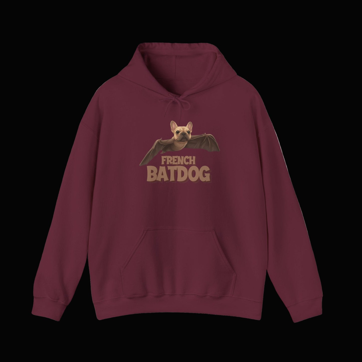 Batdog French Bulldog Halloween Hoodie - Spooky Season Funny Sweatshirt