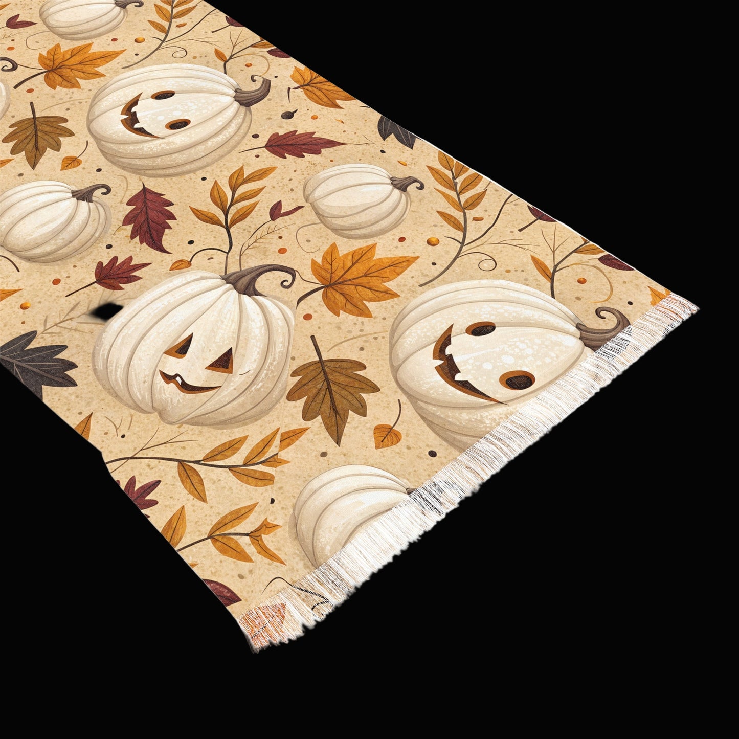 Match Your Pet! Autumn Pumpkin Light Scarf