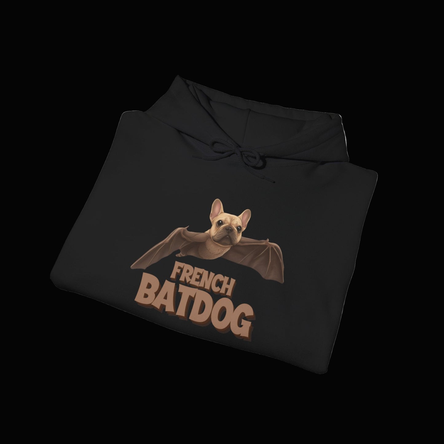 Batdog French Bulldog Halloween Hoodie - Spooky Season Funny Sweatshirt