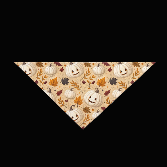 Fall Pumpkin Pet Bandana