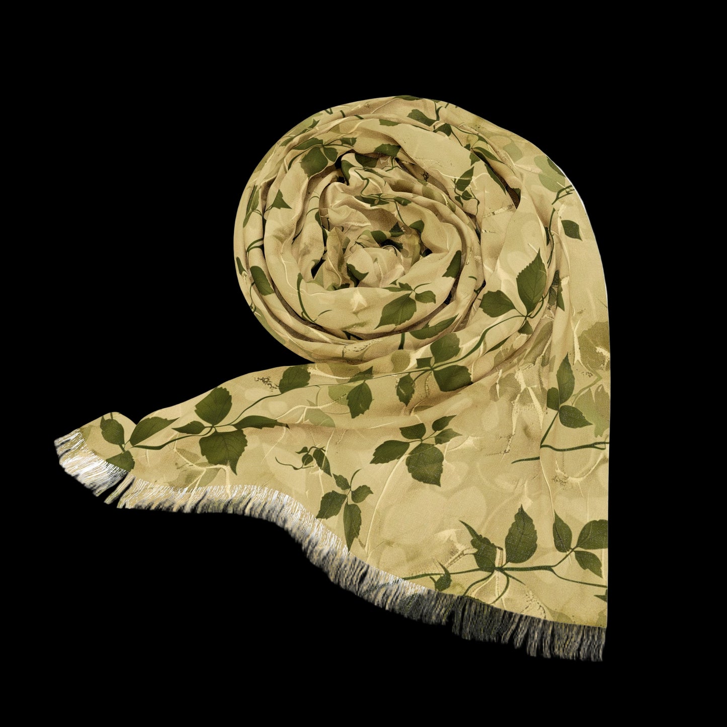 Match Your Pet! Light Floral Scarf