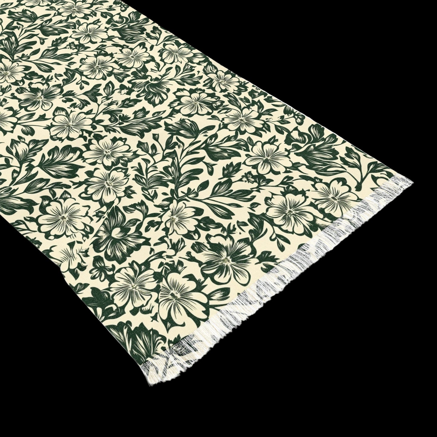 Match Your Pet! Light Floral Scarf