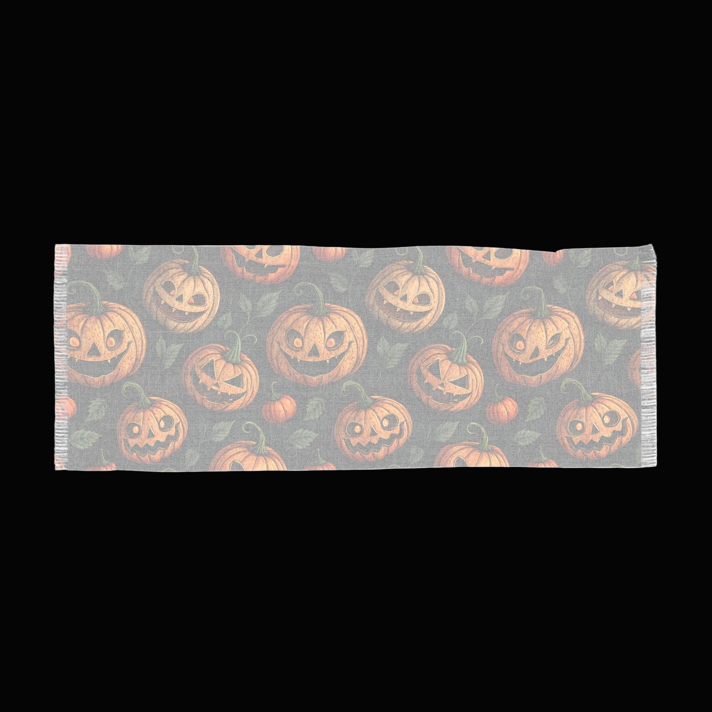 Match Your Pet! Light Scarf - Halloween Pumpkin Theme