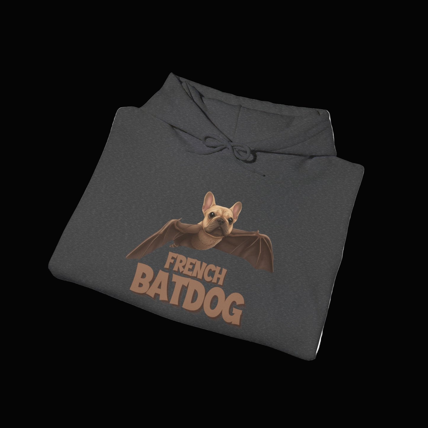 Batdog French Bulldog Halloween Hoodie - Spooky Season Funny Sweatshirt