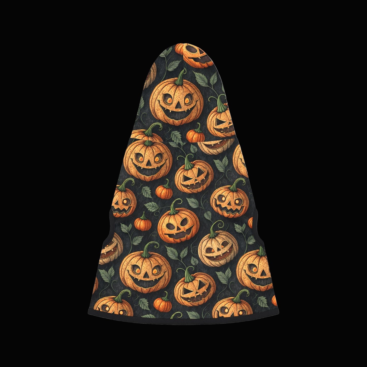 Halloween Pet Hoodie with Jack-o'-Lanterns | Pumpkin Costume, Autumn Apparel, Pet Halloween Outfit, Fall Fashion, Spooky Pet Wear