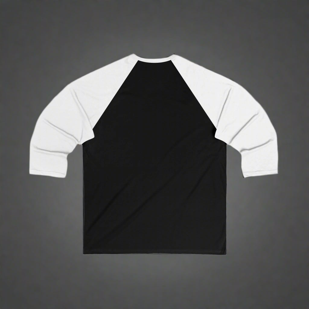 Unisex 3\4 Sleeve Baseball Tee, Beer, French Bulldog