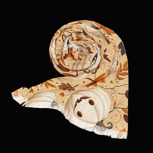 Match Your Pet! Autumn Pumpkin Light Scarf