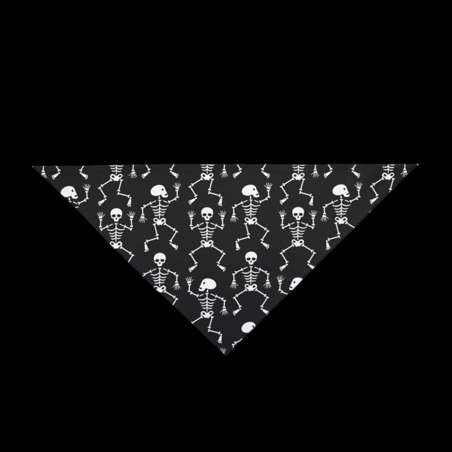 Pet Bandana Halloween Skeleton