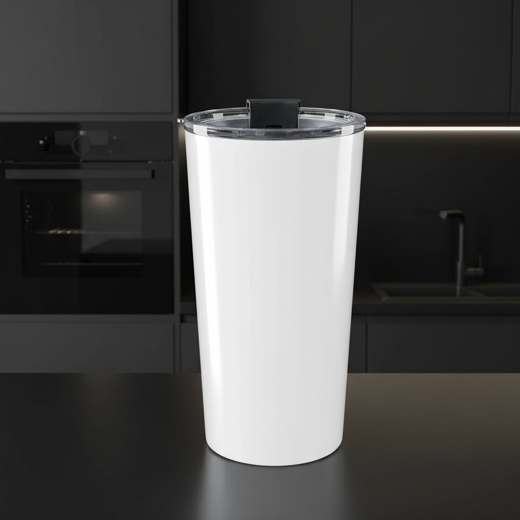 Humorous Tumbler, Funny Drinkware, 20oz Travel Mug for Coffee Lovers, Gift for Introverts, NOPE Still Don't Like People