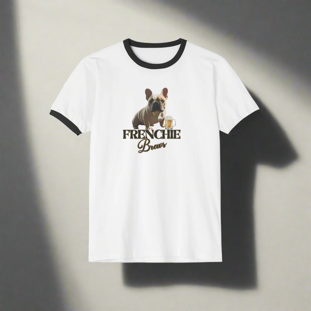Vintage French Bulldog Ringer T-Shirt