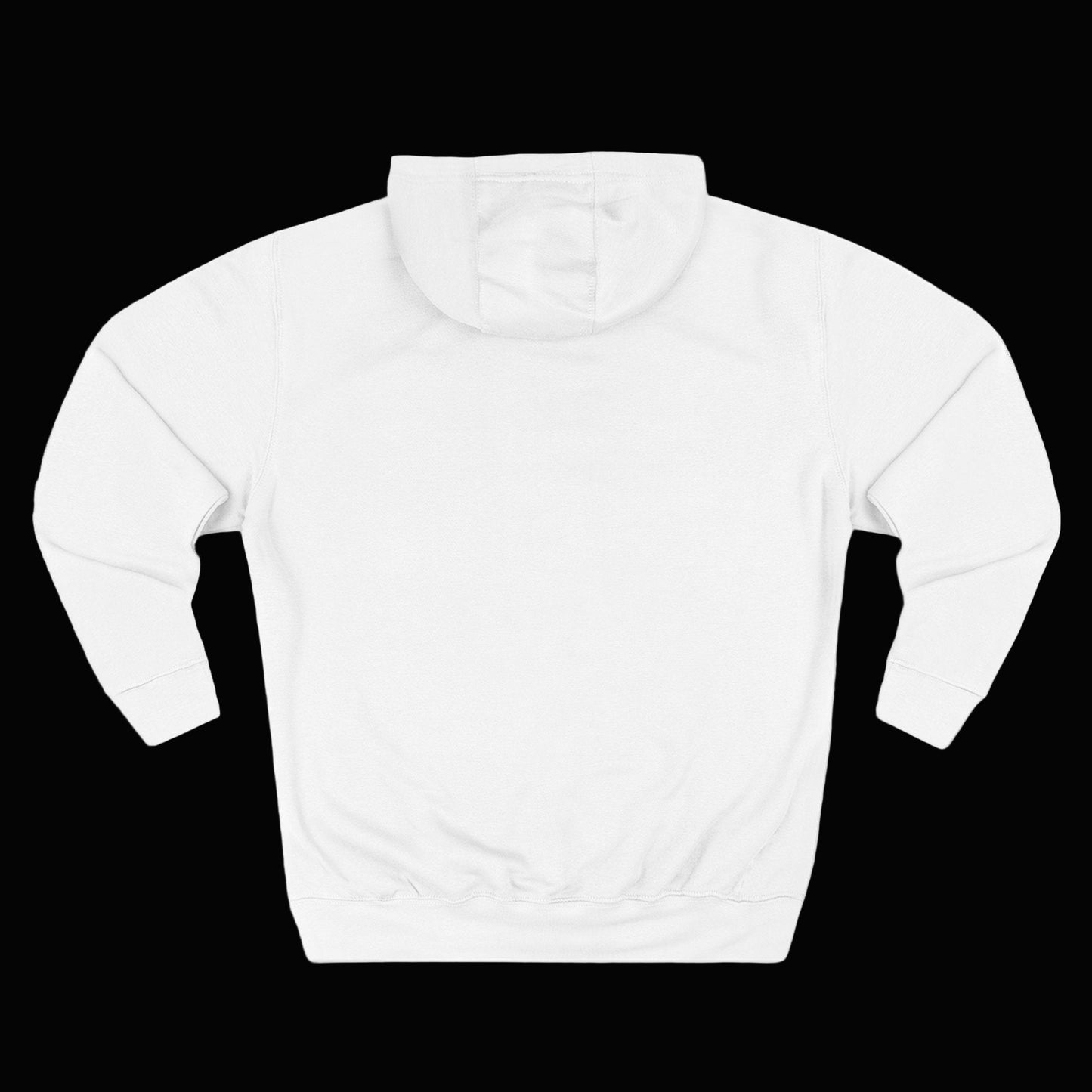 Three-Panel Fleece Hoodie