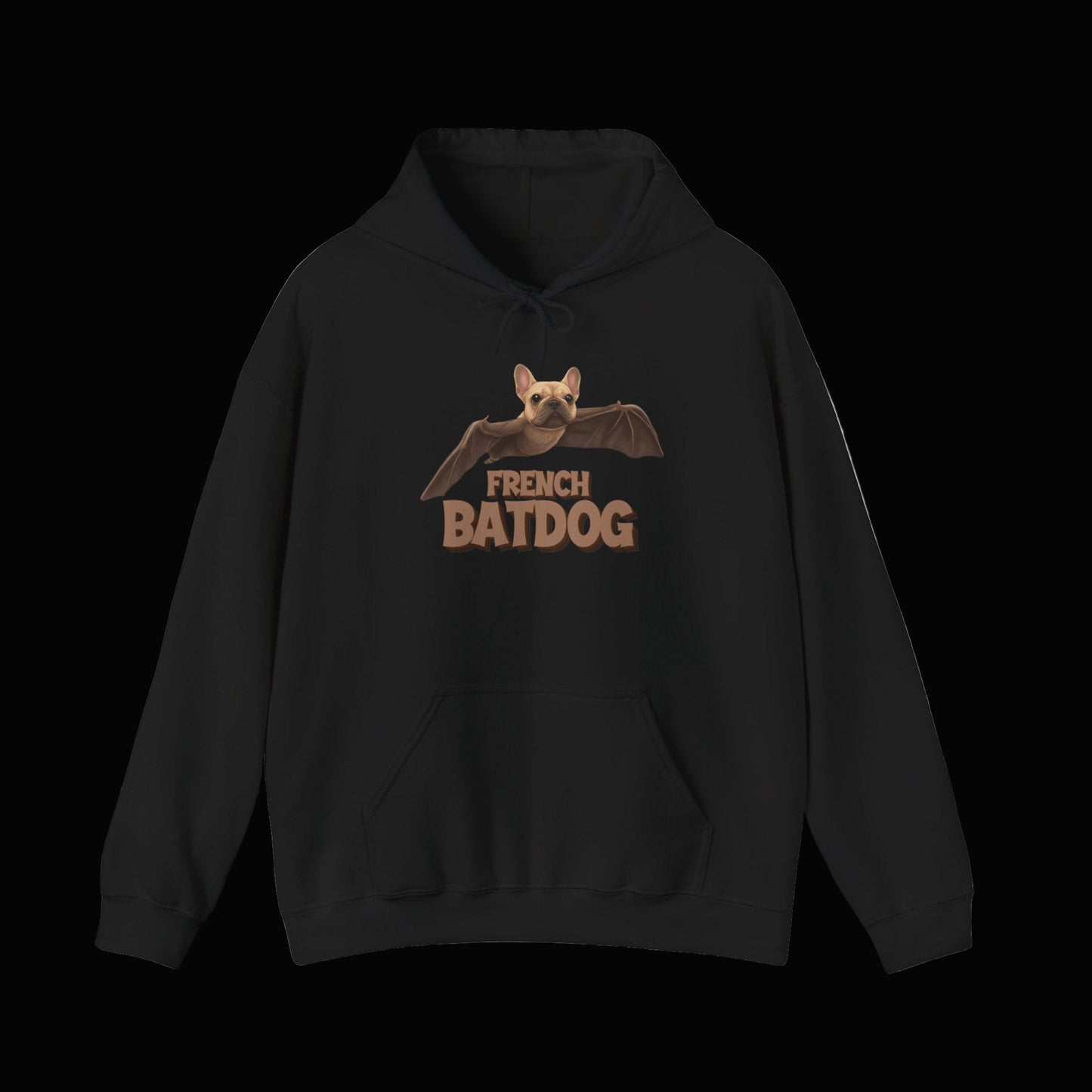Batdog French Bulldog Halloween Hoodie - Spooky Season Funny Sweatshirt