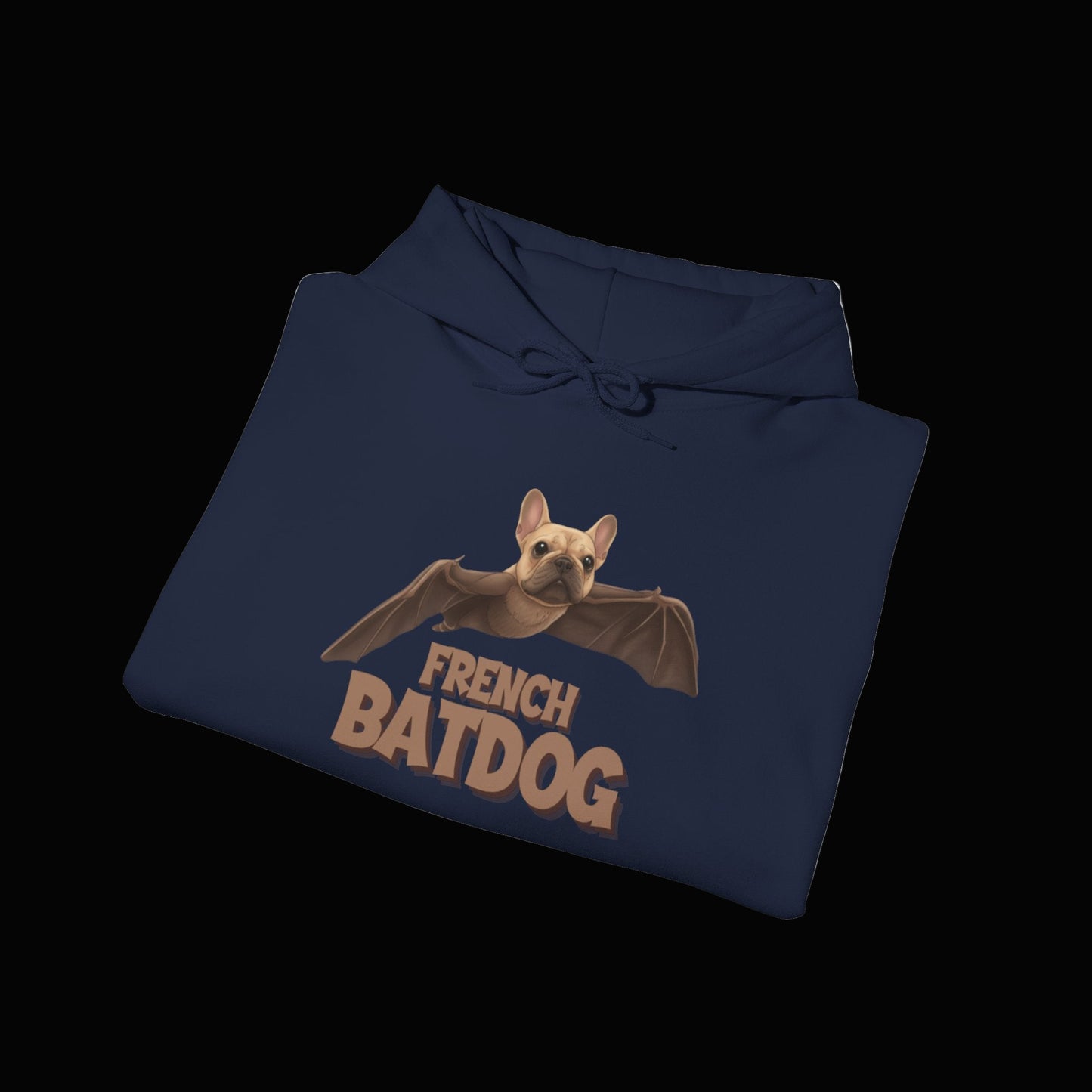 Batdog French Bulldog Halloween Hoodie - Spooky Season Funny Sweatshirt
