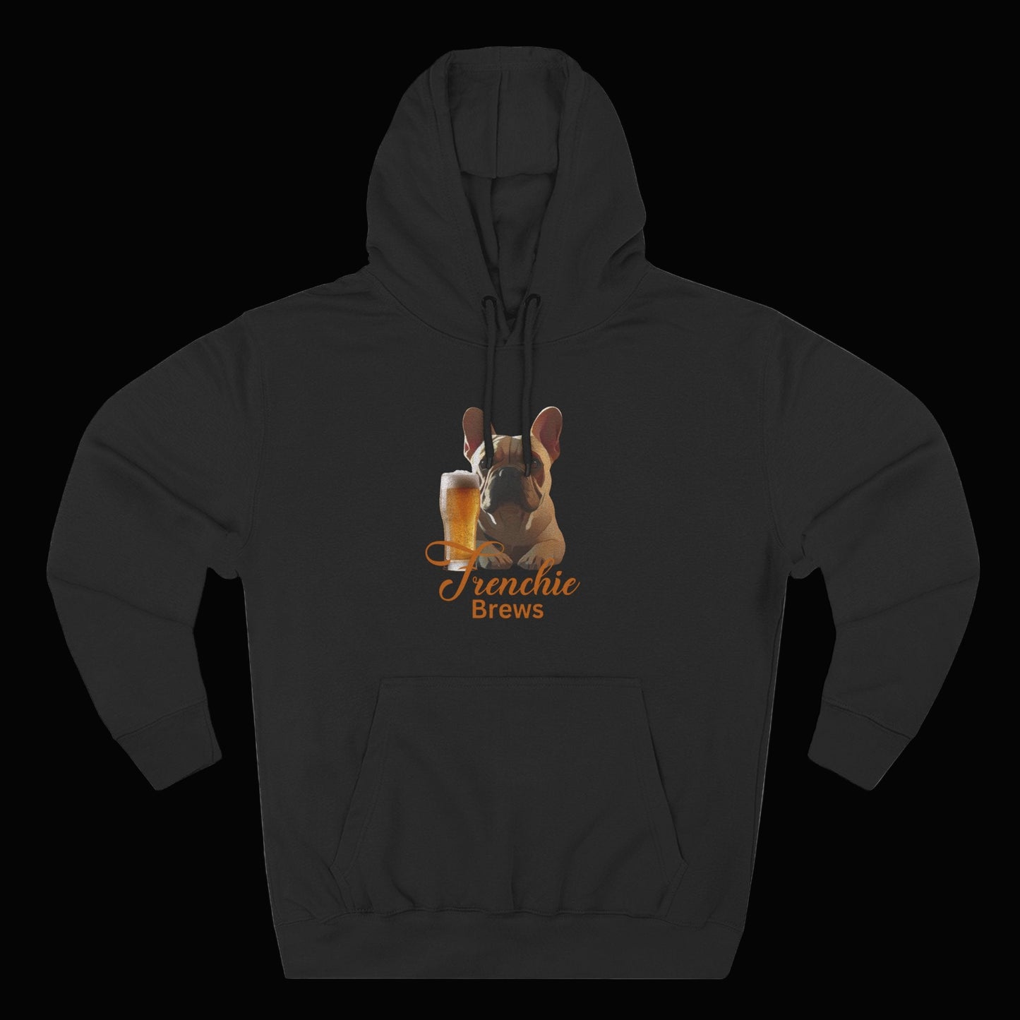 Three-Panel Fleece Hoodie