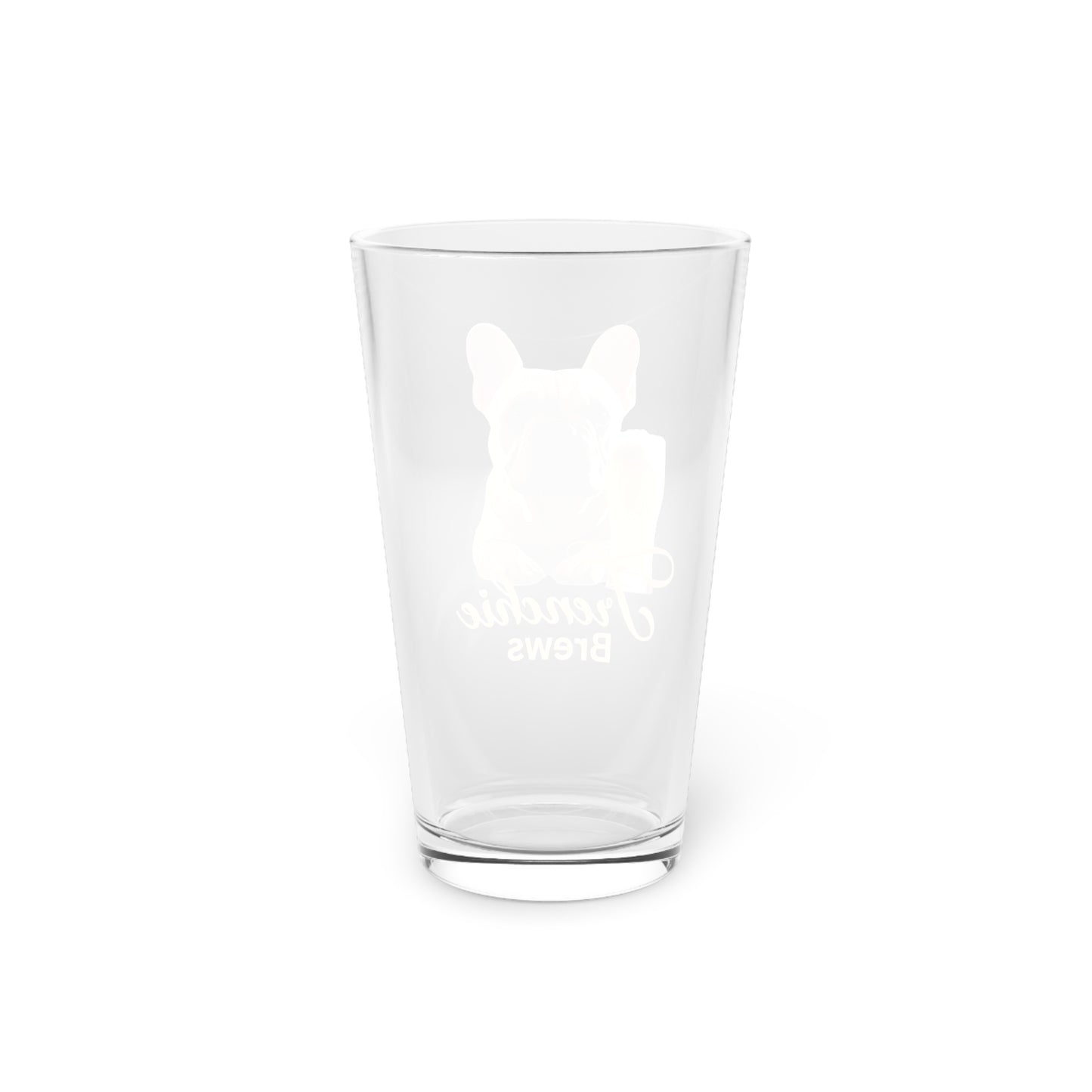 Pint Glass French Bulldog Beer Lover Gift