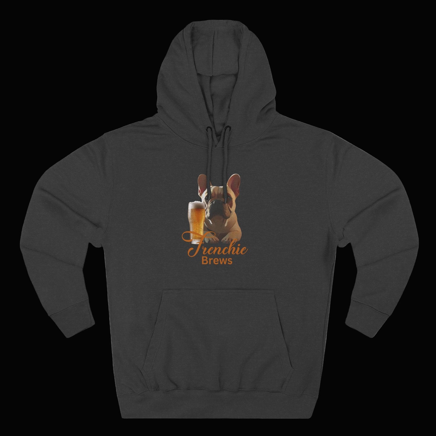 Three-Panel Fleece Hoodie