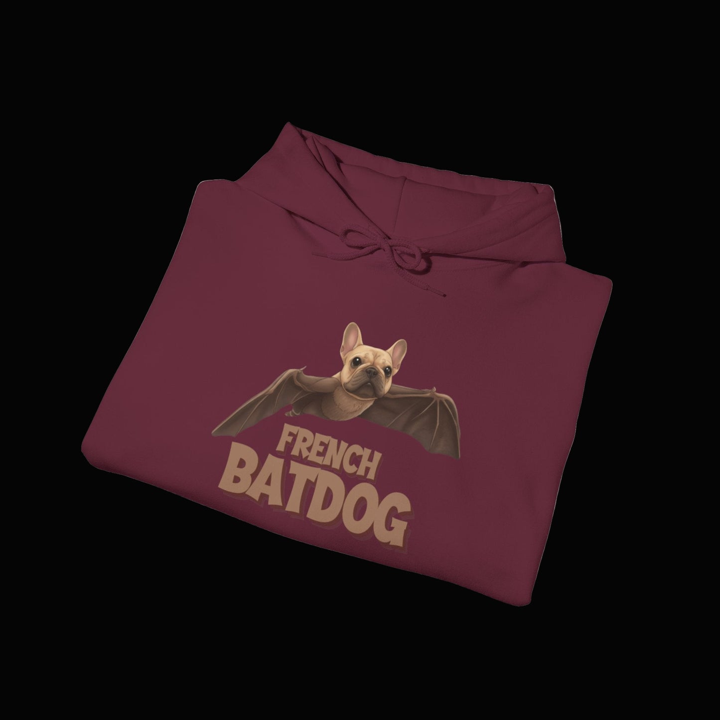 Batdog French Bulldog Halloween Hoodie - Spooky Season Funny Sweatshirt