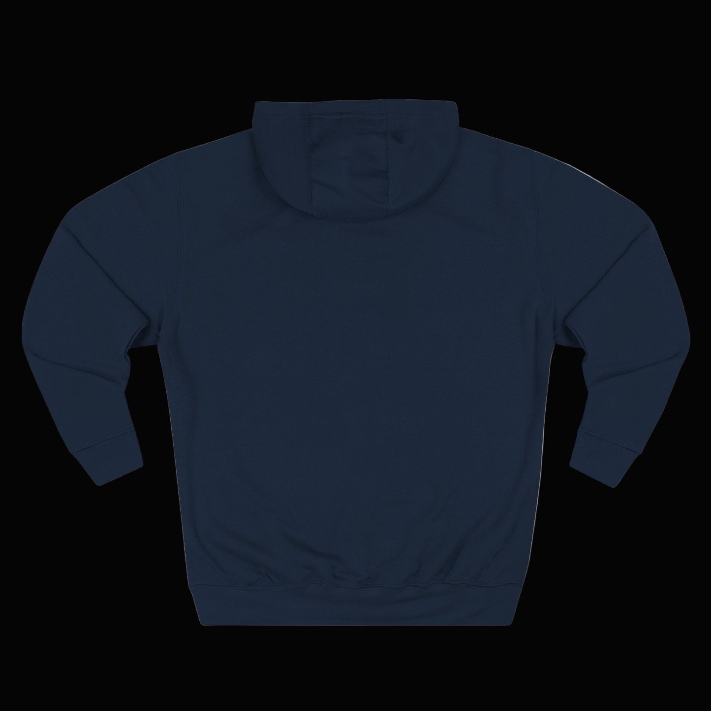 Three-Panel Fleece Hoodie