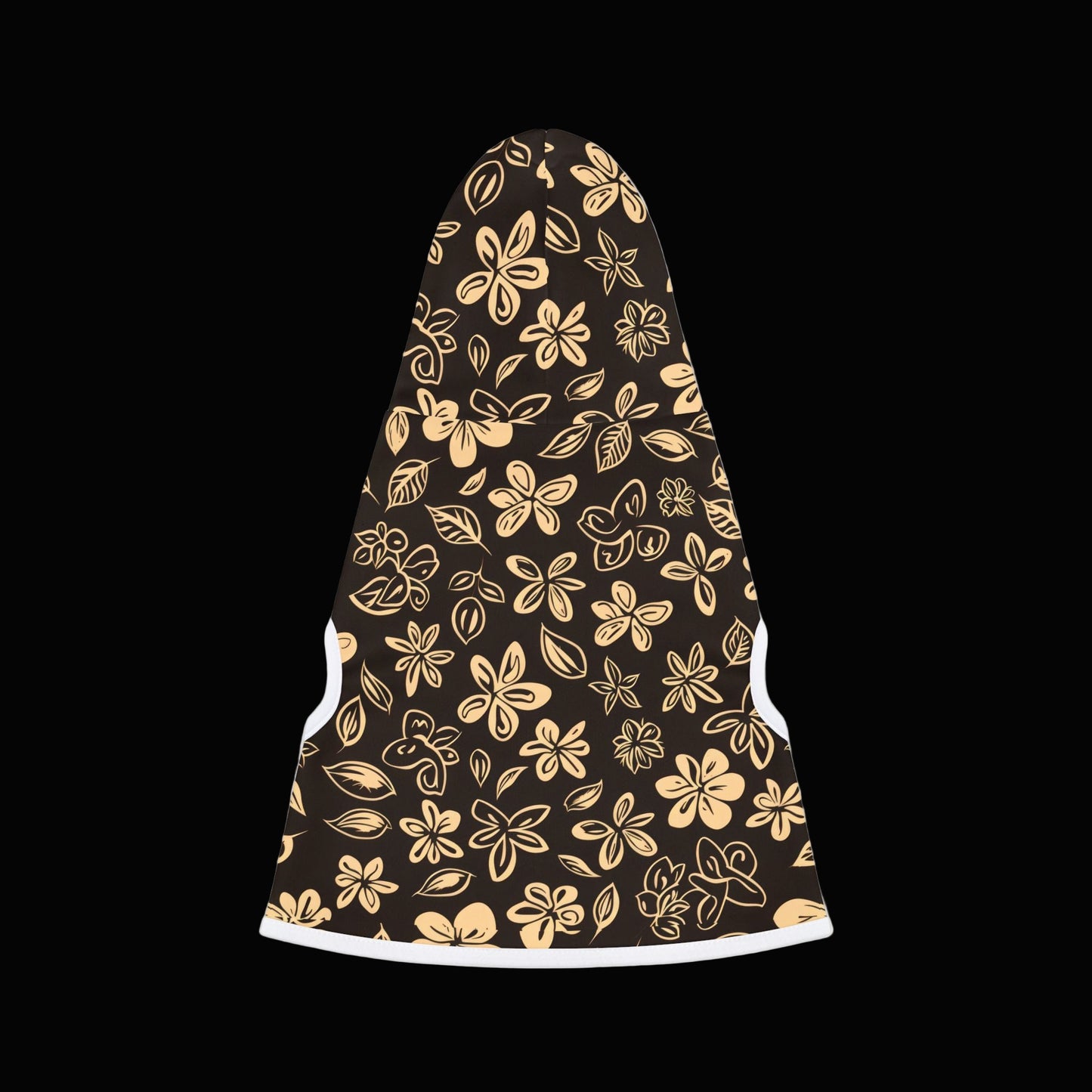 Boho Floral Pet Hoodie - Cozy Pet Apparel, Dog Hoodie, Cat Fashion, Cute Pet Gift, Fall Outfit