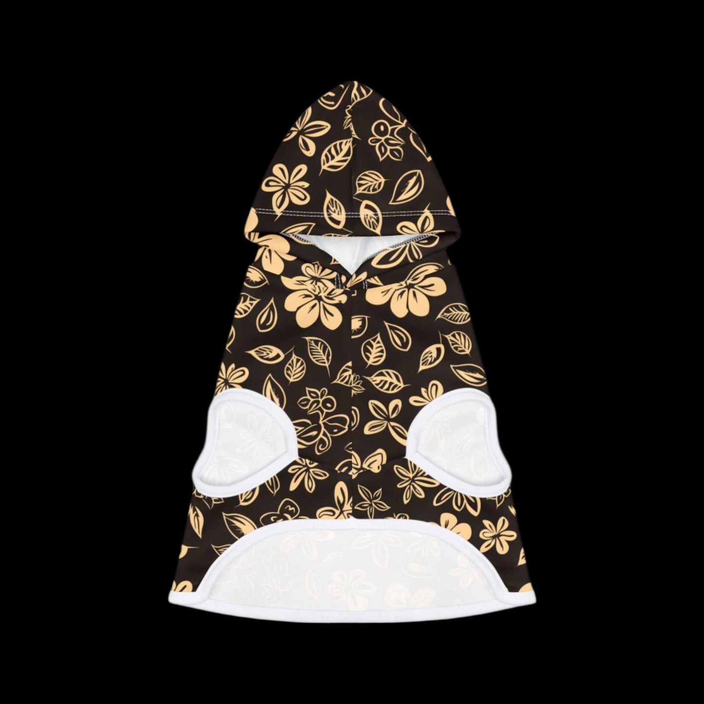 Boho Floral Pet Hoodie - Cozy Pet Apparel, Dog Hoodie, Cat Fashion, Cute Pet Gift, Fall Outfit