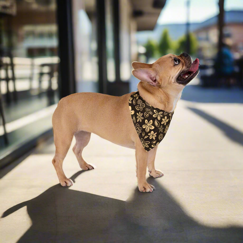 Floral Pet Bandana For Your Furry Friend