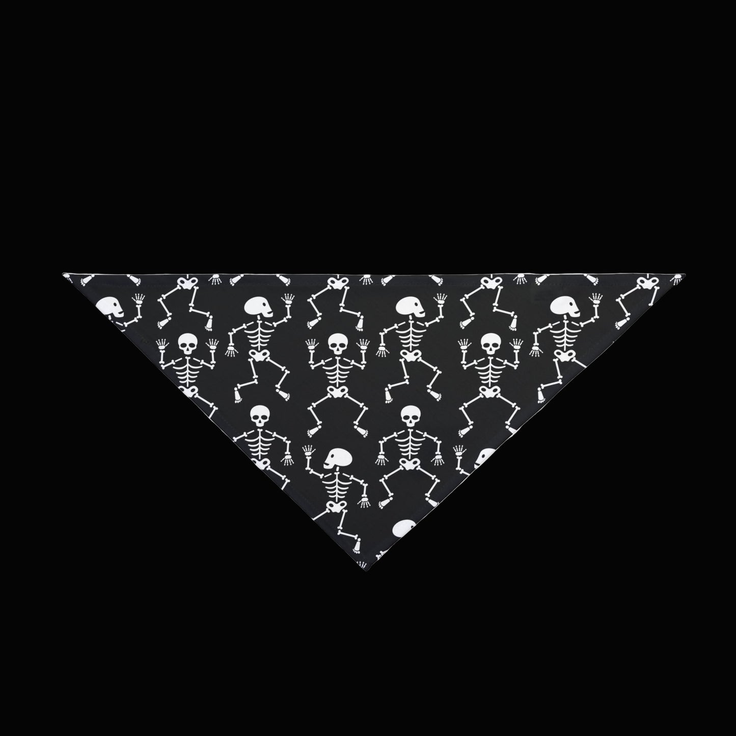 Pet Bandana Halloween Skeleton