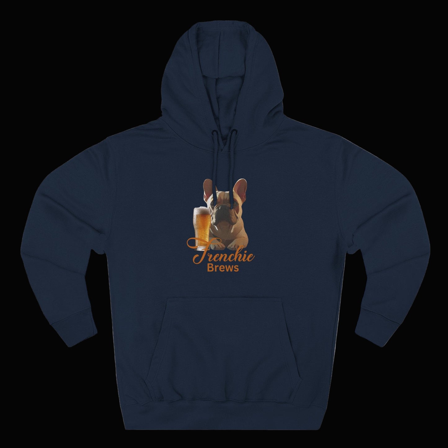 Three-Panel Fleece Hoodie