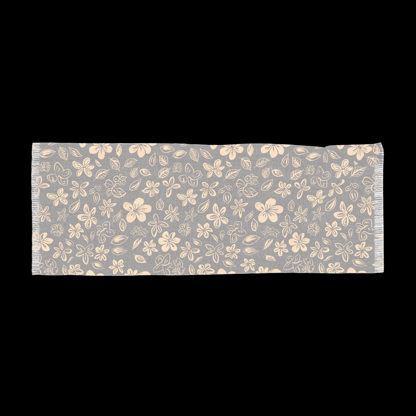 Match your Pet! -Elegant Floral Light Scarf