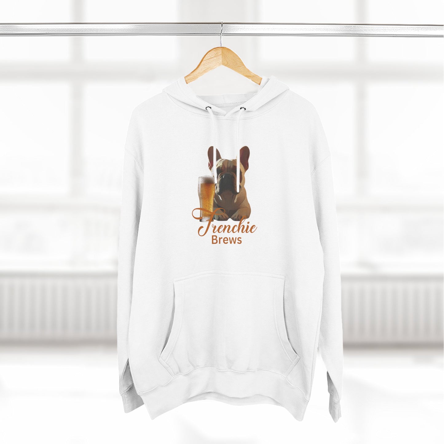 Three-Panel Fleece Hoodie