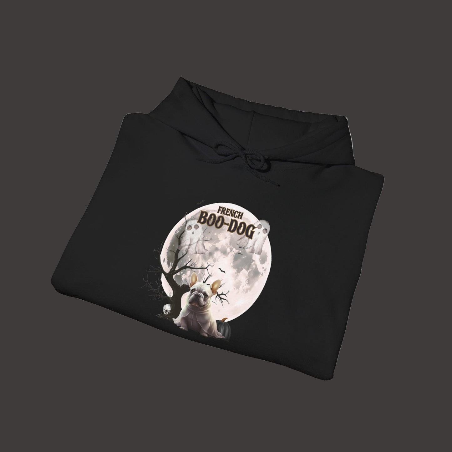 Spooky Frenchie Pet-Themed Hoodie, Perfect for Halloween, Cozy Sweatshirt for Dog Lovers, Unisex Fall Fashion, Gift for Pet Parents, Unique [...]